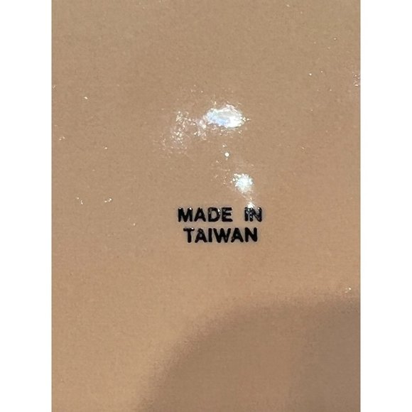 RARE: Vtg BETTY CROCKER Peach-Colored Pumpkin PIE PLATE Dish Recipe Taiwan 11" - Picture 14 of 15